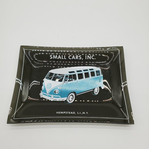 Small Cars, Inc Promo Plate/Tray of a VW Kombi Microbus - Hempstead, L.I., N.Y. - Picture 1 of 7